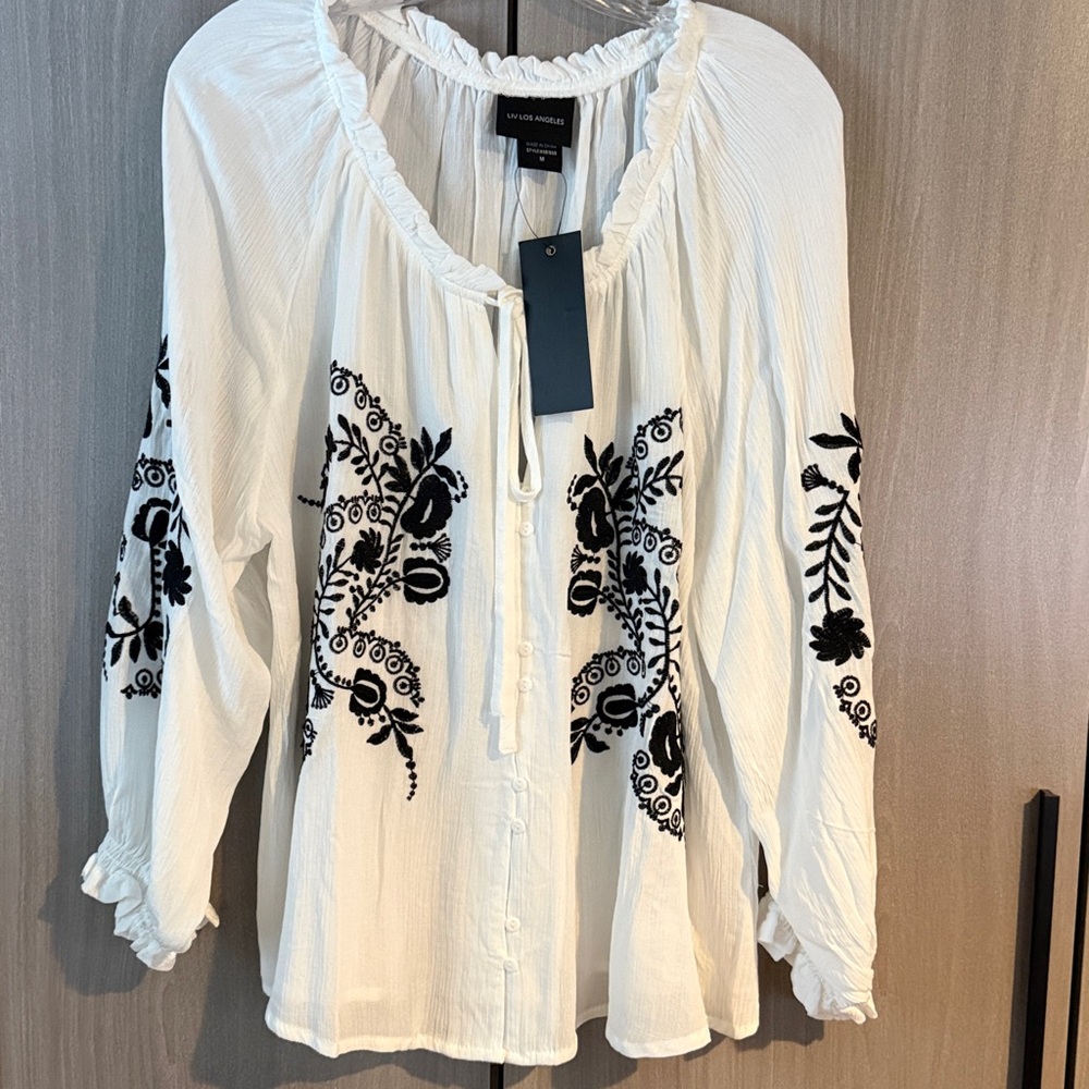White Liv Los Angeles Blouse